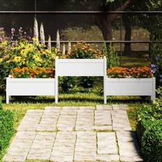 vidaXL plantekasse 245,5x44x75 fyrretræ Plantekasse