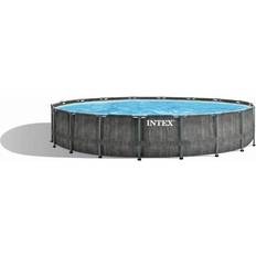 Intex pool pumpe Intex APO Prism 549x122x122cm mit Pumpe Greywood