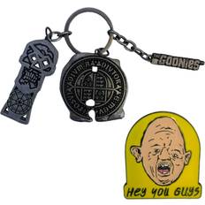 Keychains Factory Entertainment The Goonies - CHS Keychain And Pin Set