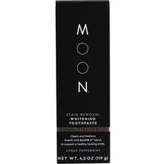 Moon Stain Removal Fluoride-Free Whitening Vegan Paraben + SLS Free Lunar Peppermint