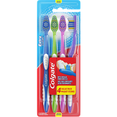 Colgate Extra Clean Full Head Toothbrush Medium Bristles, 4