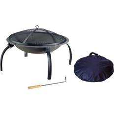 Living accents fire pit Accents 29.5 W Steel