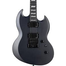 ESP Guitares Électriques ESP LTD Viper-1000 Evertune Charcoal Metallic Satin