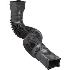Flex-A-Spout 4 H X 4 in. W X 25.5 in. L Vinyl K Downspout Extension