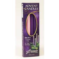 Velas de Adviento Advent Candle Set 10 x 7/8 Vela de Adviento