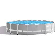 Intex Prisam Round Frame Pool Set with Pump Ø6.1x1.3m