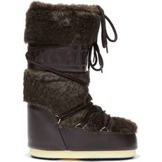 Moon Boot Icon Faux Fur - Brown