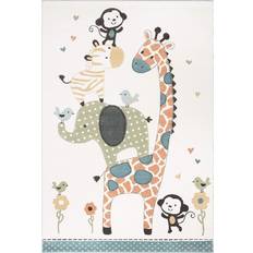 Safavieh Carousel Kids Animals Area Rug 121.9x182.9cm