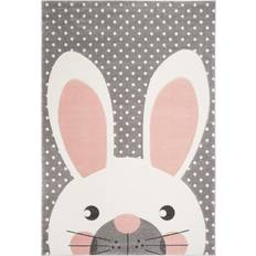 Grey Rugs Safavieh Carousel Kids Rabbit Area Rug 39x63"