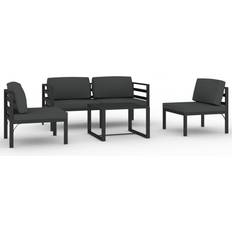 vidaXL 3107788 Lounge-Set, 1 Tisch einschl. 4 Sofas