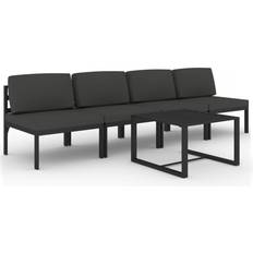 vidaXL 3107786 Loungeset, 1 Bord inkl. 4 Soffor