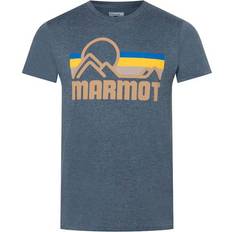 Marmot Coastal Short Sleeve T-shirt - Navy