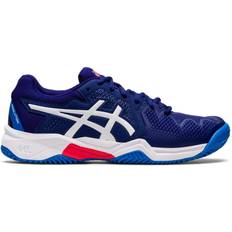 Asics Inomhusskor Barnskor Asics Gel-Resolution 8 Clay GS - Dive Blue/White