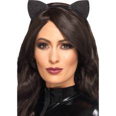 Cat ears Smiffys Glitter Vinyl Cat Ears