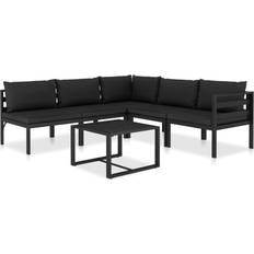 vidaXL 49230 Lounge-Set, 1 Bord inkl. 5 Soffor