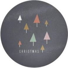 Glass Chopping Boards By IWOOT Christmas Round Chopping Board