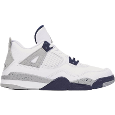 Zapatillas Nike Air Jordan 4 Retro PS - White/Midnight Navy/Light Smoke Grey/Fire Red