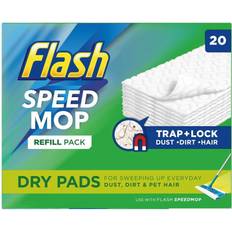 Cleaning Equipment & Cleaning Agents Flash Dry Mop Refills 20 Pack