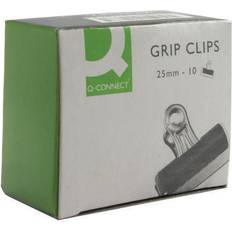 Clips de Papel e Imanes Q-CONNECT Grip Clip 25mm