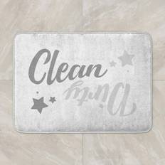 Clean mat Clean Dirty Bath Mat