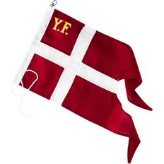 Punainen Seppeleet Langkilde & Søn YF FLAG 150 cm (79x150) kirjailtu (79x150)