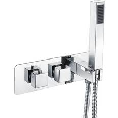 Shower Sets Cube Square Thermostatic