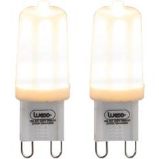 Luedd Set of 2 G9 dimmable LED lamps 3W 280 lm 2700K