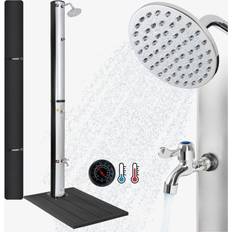 Arebos Solar (AR-HE-SD40LT-BA) Schwarz, Silber