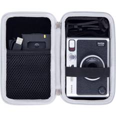 Camera Bags Khanka Hard Carrying Case Compatible with Fujifilm Instax Mini Evo Instant Camera