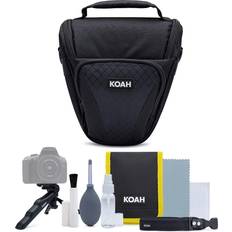 Koah Holster Camera Case and Accessory Bundle for DSLR Mirrorless & Camcorders