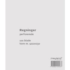 Regningsblok Mayland 100bl 126x148mm 92 2202