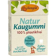 Mint Bagning Birkengold Birkengold Tuggummi naturlig tuggmassa teaträd olja mynta 20