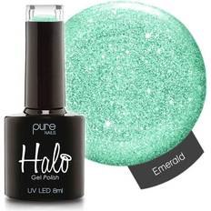 Halo by Pure Nails Gel Nails Greens 8Ml Emerald