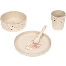 Melamine Babyflessen en Tafelgerei Lässig Laessig Little Water Dinerset Swan