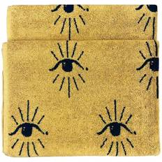 Furn. Theia Bath Bath Towel Yellow, Black