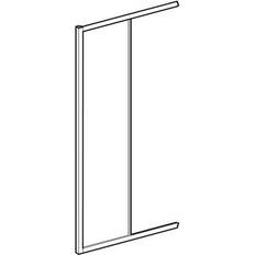 Brusekabiner Ifö fastdel 1950x760x40mm