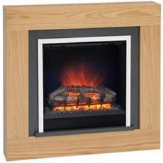 Fireplaces Be Modern Brandon Natural Oak Effect Fire Suite