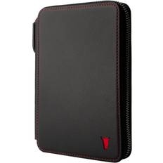 with Red Detail TORRO Solo Leather Travel Wallet