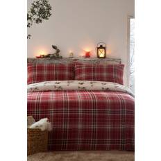 Cotton Bed Linen & Drapes Lodge Derwent Duvet Cover