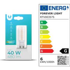 G9 led 6w Forever LED-pære G9 6W 230V 3000K 480lm