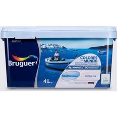 Morado Pinturas Maling Bruguer Mediterraneo 4 L Lilla nuance