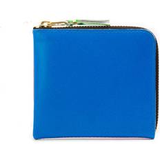 Arancione Portafogli Comme des Garçons SA3100SF Super Fluo Wallet - Orange/Blue