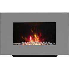 Fireplaces Be Modern Abington 2Kw Grey Glass Effect Electric Fire