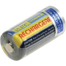 2-Power Kamera Batteri 3v 500mAh (Rechargeable) (123A)