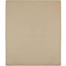 vidaXL Hoeslaken Jersey 140x200 cm Katoen Taupe