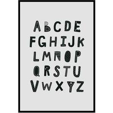  Alphabet Black