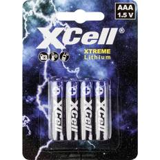 Lithium aaa XCell XTREME Lithium Batterie AAA Micro FR03 L92 4er Blister