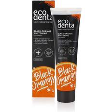 Tandkräm utan smak Ecodenta Expert Black Orange Whitening blekande Smak