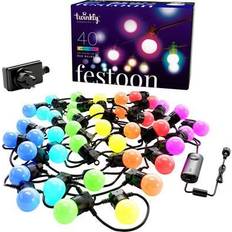 Rgb led utomhus Twinkly Festoon 40 RGB Ljusslinga 40 Lampor