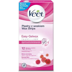 Wachs Veet depilatory patches with wax for normal skin